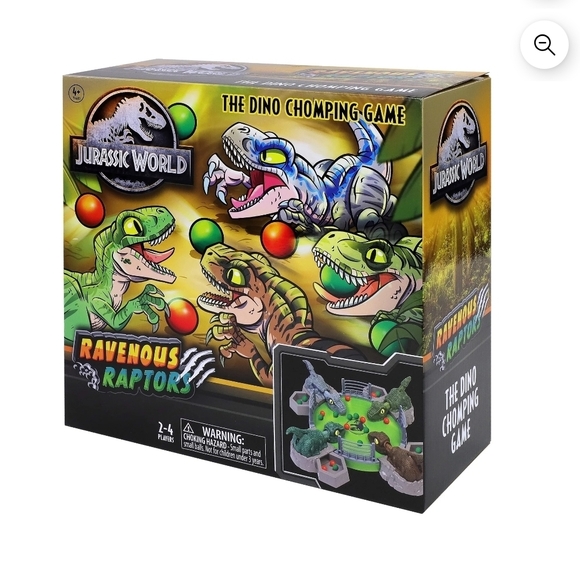 Jurassic World Other - Jurassic World Ravenous Raptors Dinosaur Family Game Ages 4 and up 2-4 players
